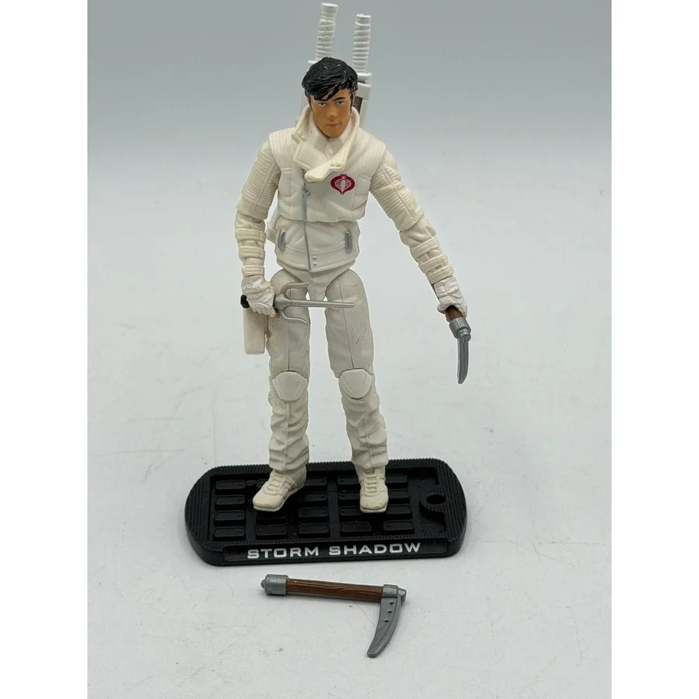 GI Joe Pursuit of Cobra STORM SHADOW Arctic Threat V41 Alternate Head 2010 PoC